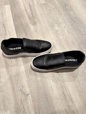 Coach Citysole Skate Sneaker Black Slip-On Sneakers
